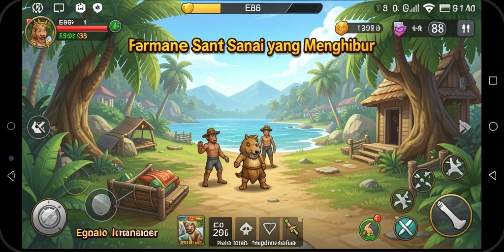 Tampak menarik dengan gameplay santai dan menyenangkan.
