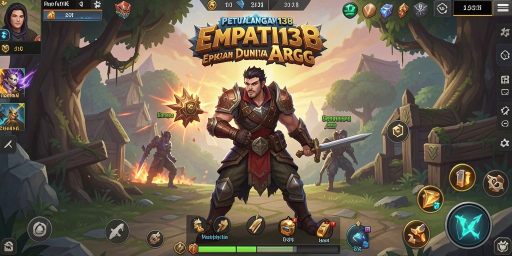 Tangkapan layar menampilkan aksi seru dalam gameplay ARPG.