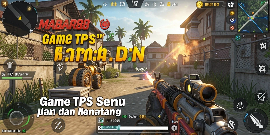 Screenshot gameplay MABAR88 menampilkan aksi seru pemain di medan perang.