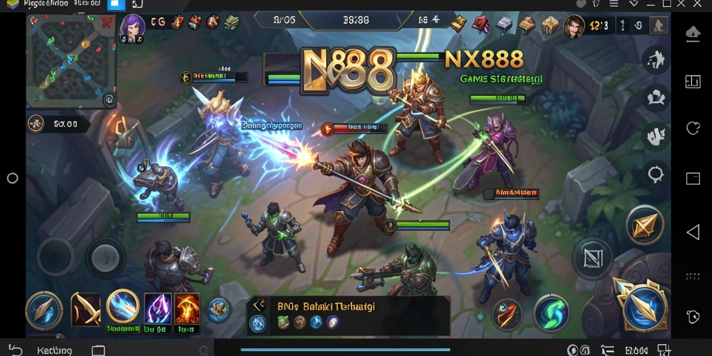 Tampilan gameplay NX888 yang menarik dan penuh aksi.