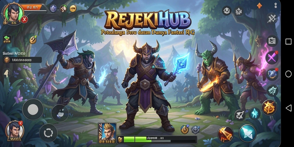 Tampilan gameplay REJEKIHUB yang menarik dan mengasyikkan.